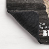 Landelijke bloemenschedel van een koe Boho Chic Gl Muismat (Hoek)