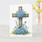 Landelijke bloemherinneringskaart kaart (Gele Bloem)