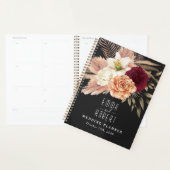 Landelijke Bloemige Trouwplanner Planner (Display)