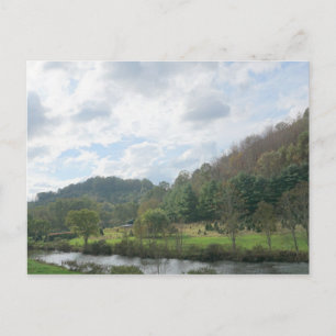 Landelijke Blue Ridge Mountains van North Carolina Briefkaart