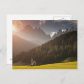 landelijke boerderij briefkaart (Voorkant / Achterkant)