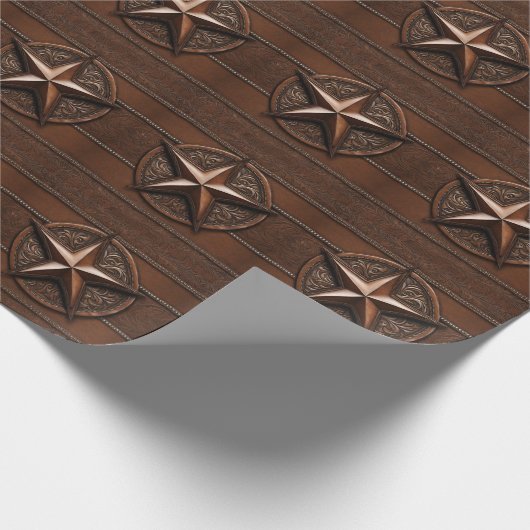 Landelijke boerderij Cowboy westerse landelijke Te Cadeaupapier (Hoek)