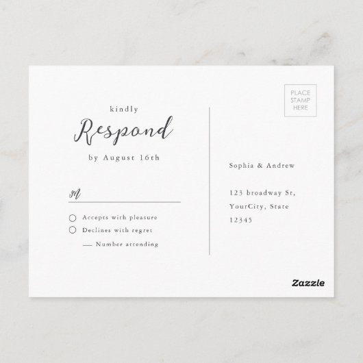 Landelijke boerderij hout Boho bloemige landelijke Briefkaart (Achterkant)