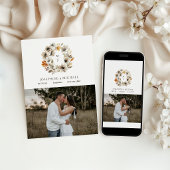 Landelijke Boerderij Kip Save The Date