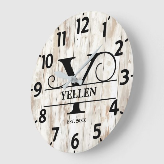 Landelijke boerderij Y Monogram Grote Klok (Hoek)