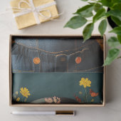 Landelijke Boerderijkat Decoupage Tissuepapier (Geschenk)