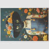 Landelijke Boerderijkat Decoupage Tissuepapier (Voorkant)
