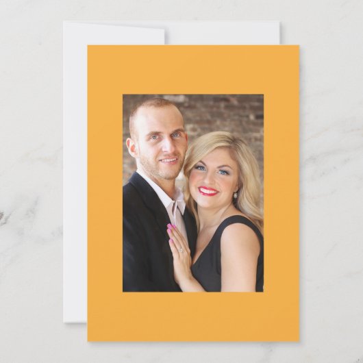 Landelijke Boho Zonnebloem Eucalyptus Trouwfoto Save The Date (Achterkant)