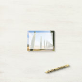 Landelijke boomrijke weg, Toscane Post-it® Notes (Op bureau)