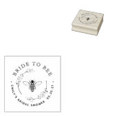 Landelijke botanische krans Bruid-tot-bij Bruidsju Rubberstempel (Gestempeld)