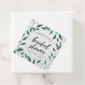 Landelijke Bruiloftsontvangst met veel Groen Bedankjes Labels (In situ)