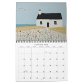 Landelijke Charm 2026 Folk Art Wall Kalender (Jan 2026)