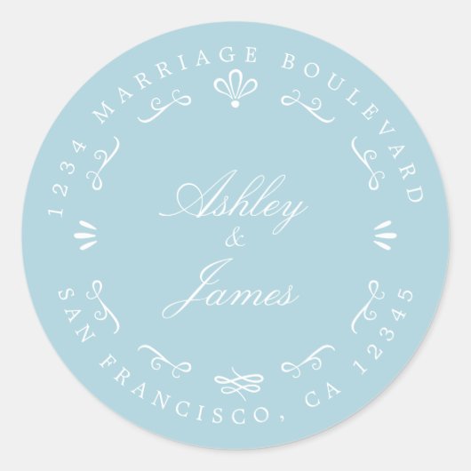 Landelijke Chic Toekomstige Mr & Mevrouw Trouw Ret Ronde Sticker (Voorkant)