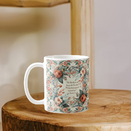 Landelijke Cottage Bloemrijke Ochtendzegen Mok
