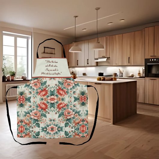 Landelijke Cottage Bloemstuk Aanpasbaar Schort
