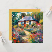  Landelijke cottage plattegrond kaart (Voorkant / Achterkant in situ)