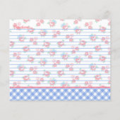 Landelijke Cottage Shabby Chic Bloemstuk Gepersona (Achterkant)