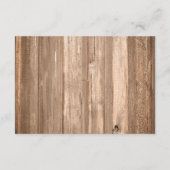 Landelijke details van de Monogramboom en het Hout Informatiekaartje (Achterkant)