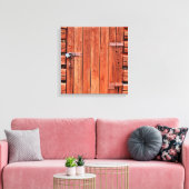 Landelijke deur afbeelding op canvas afdruk (Insitu (Woonkamer))