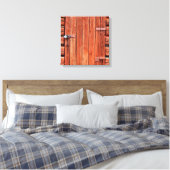 Landelijke deur afbeelding op canvas afdruk (Insitu (Slaapkamer))