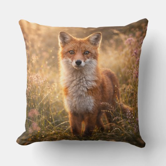Landelijke dierendeken kussen (Voorkant)
