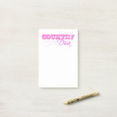 Landelijke diva post-it® notes (Op bureau)