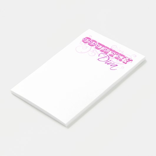 Landelijke diva post-it® notes (Schuin)