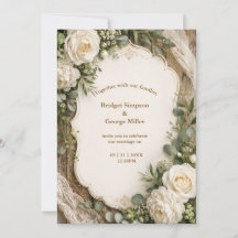 landelijke Elegante Eucalyptus Roos ornament Huwel