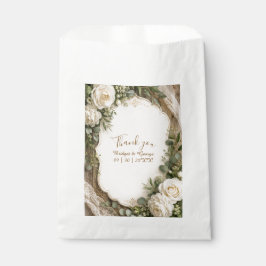 landelijke Elegante Eucalyptus Roos versiering Tro Bedankzakje