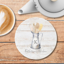 Landelijke Elegante Monogram Keuken Gereedschap