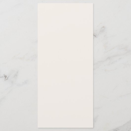 Landelijke Elegante Script Bruiloft Ontvangst Dine Menu (Achterkant)
