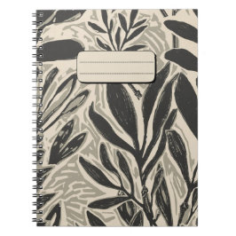 Landelijke Eucalyptusbladeren & Takken Notitieboek