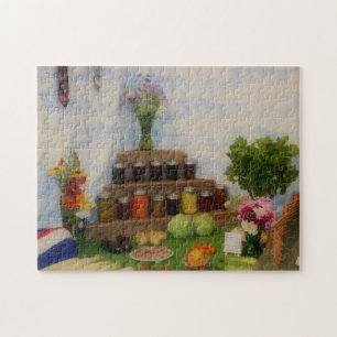 Landelijke Fair Pslaat en produceert Legpuzzel