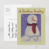 Landelijke feestdag feestdagenkaart (Voorkant / Achterkant)