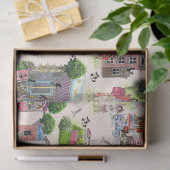 Landelijke feestdag voor consumptie-ijs tissuepapier (Geschenk)