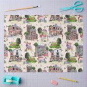 Landelijke feestdag voor consumptie-ijs tissuepapier (Craft)