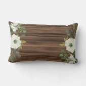 LANDELIJKE FOTO WO. Jubileum ELKE Mijlpaal Bloem Kussen (Achterkant)