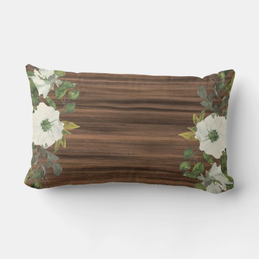 LANDELIJKE FOTO WO. Jubileum ELKE Mijlpaal Bloem Kussen (Achterkant)