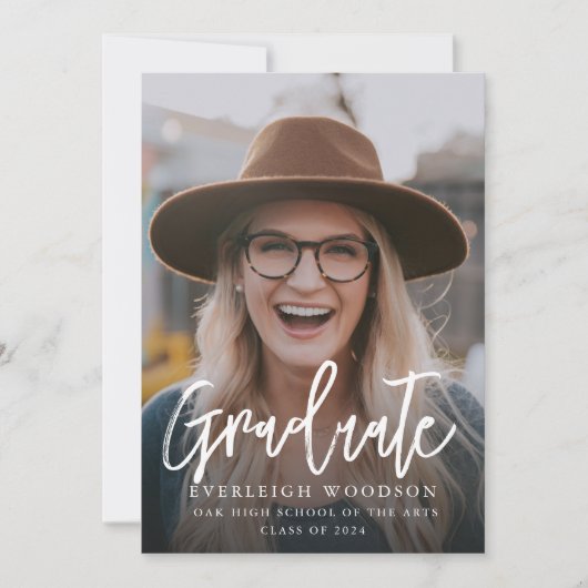 Landelijke Fotogroetkaart met Wilde Bloemen op de Kaart (Voorkant)