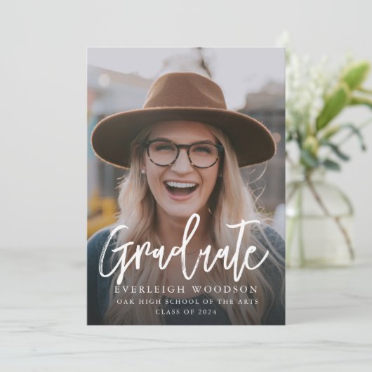 Landelijke Fotogroetkaart met Wilde Bloemen op de  Kaart (Staand voorkant)