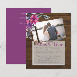 Landelijke Fuchsia Bloemen Bosbruiloft