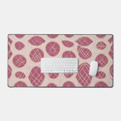 Landelijke geometrische rooster bureaumat (Keyboard & Muis)