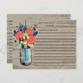 Landelijke Gerber Madeliefjes in Pot Receptkaart (Voorkant / Achterkant)