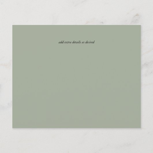 Landelijke groene planten op drijfhout budget brui (Achterkant)