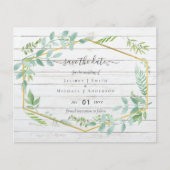 Landelijke groene planten op drijfhout budget brui (Voorkant)