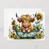 landelijke groet briefkaart (Voorkant / Achterkant)