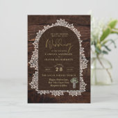 Landelijke Gypsophila Kant FOTOBRUILOODKAART Kaart (Staand voorkant)