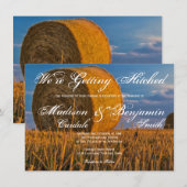 Landelijke hay Bale Weddenschappen Kaart (Voorkant / Achterkant)