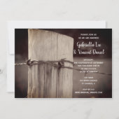 Landelijke hek Post Land Boerderij Weddenschap Kaart (Voorkant)