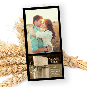 Landelijke hek Post Weddenschap Bespaar de datum Save The Date